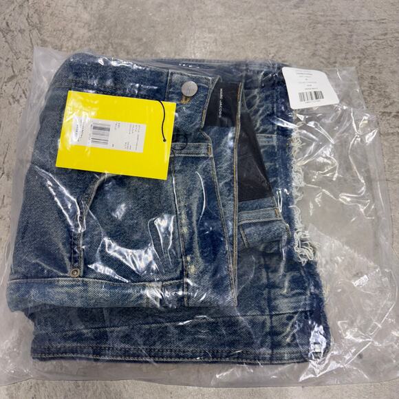 Marc Jacobs Patchwork Denim Cropped Flare Jean DSWT MSRP $695 - Picture 6 of 16